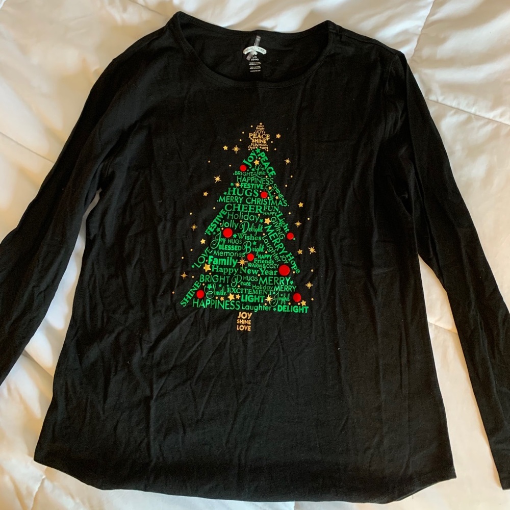 New long sleeve Christmas top